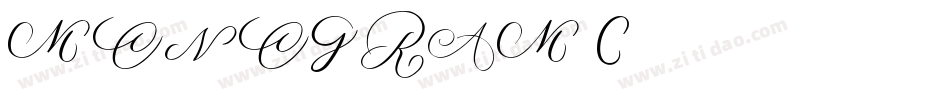 MONOGRAM C字体转换